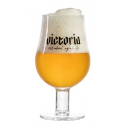 Verre à bière Victoria - Accessoire essentiel pour la dégustation de la bière blonde belge aux saveurs uniques