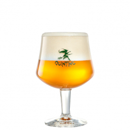 Verre Quintine 25 cl élégant pour dégustation bière belge